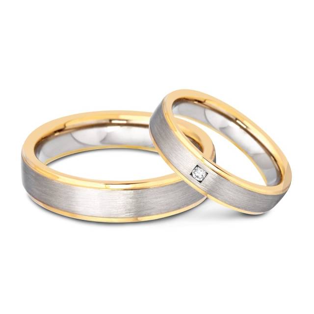 Обручальное кольцо из комбинированного золота Peter Heim (010963)