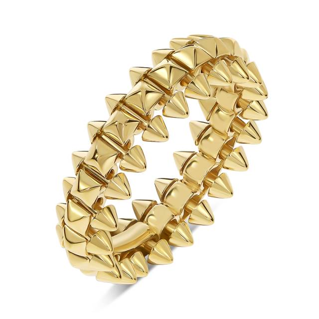 Кольцо из жёлтого золота (059405)