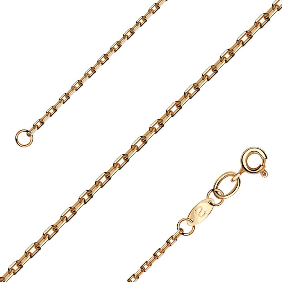 Цепь из красного золота (037164)