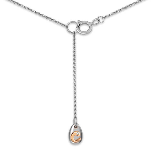 Колье из белого золота с бриллиантами "Crivelli" (051786)