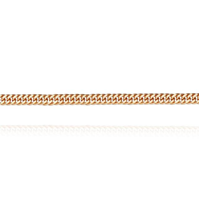 Цепь из красного золота, плетение Панцирное (044275)