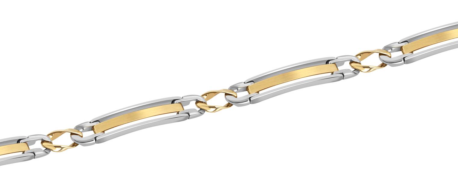 Браслет из комбинированного золота (042642)