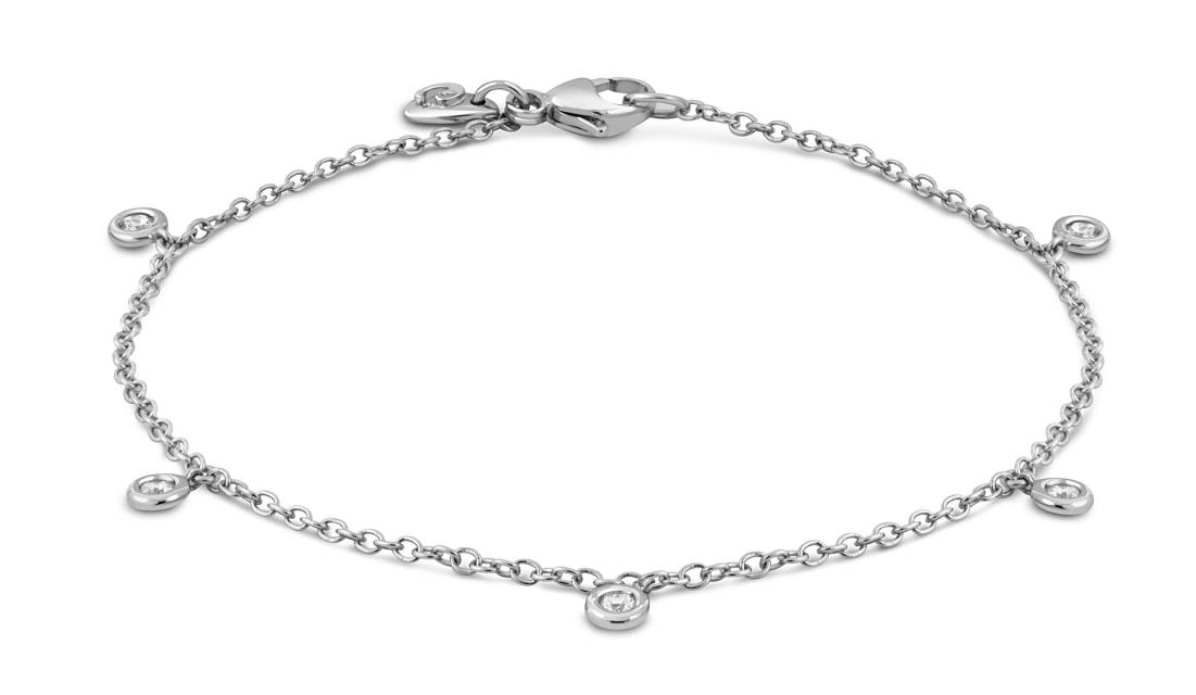 Браслет из белого золота с бриллиантами "Crivelli" (049092)