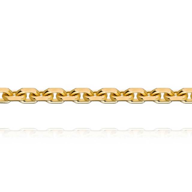 Цепь из жёлтого золота, плетение Якорное (047054)