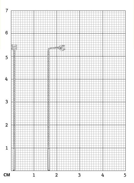 Серьги протяжки из платины с бриллиантами (054330)