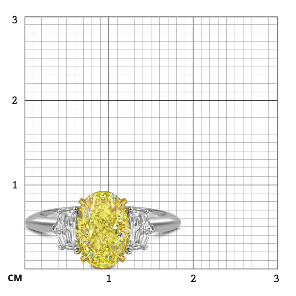 Кольцо из белого золота с бриллиантами (059838)