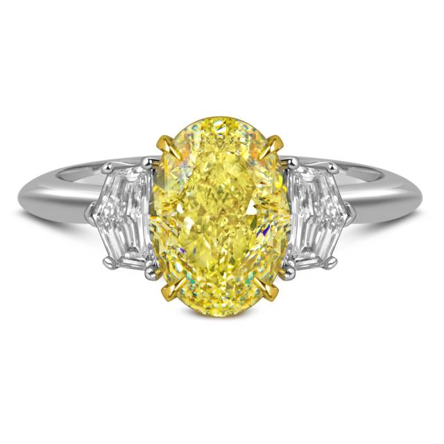 Кольцо из белого золота с бриллиантами (059838)