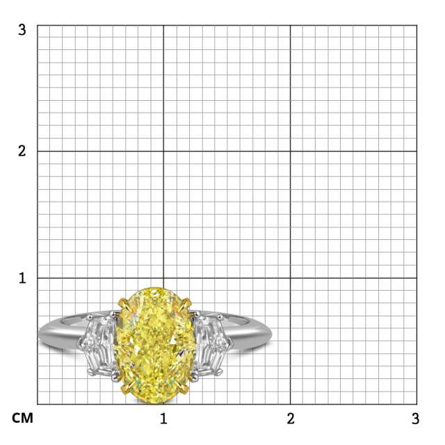 Кольцо из белого золота с бриллиантами (059838)