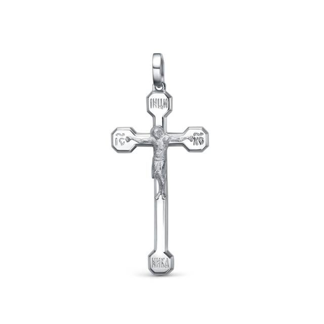 Кулон крест из платины (057988)