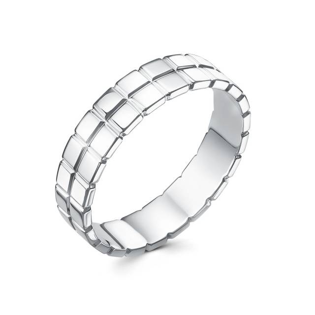 Обручальное кольцо из платины (056219)