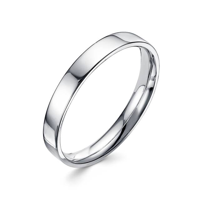 Обручальное кольцо из платины (060649)