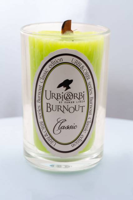 Ароматическая свеча “URBI&ORBI BURNOUT — ИНДИЯ” 25О мл (061235)