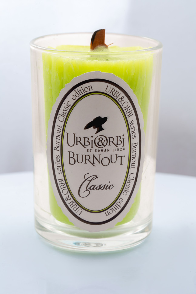 Ароматическая свеча “URBI&ORBI BURNOUT — ИНДИЯ” 25О мл (061235)