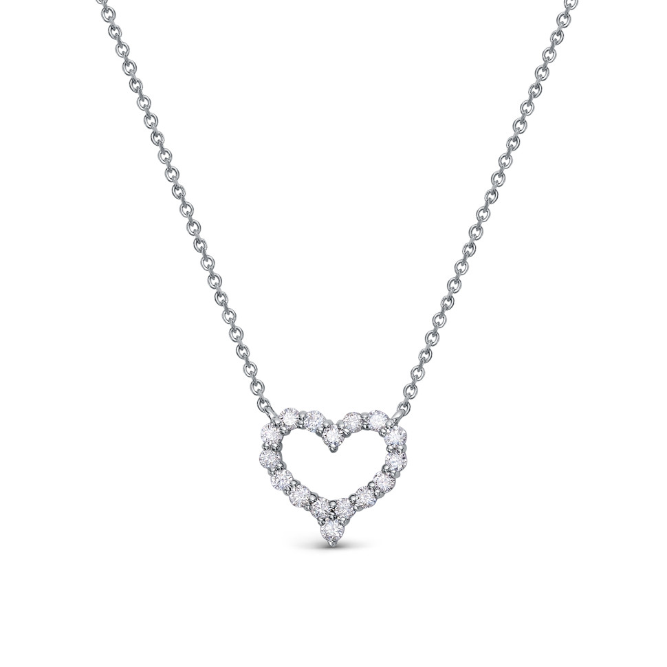 Колье из платины с бриллиантами 