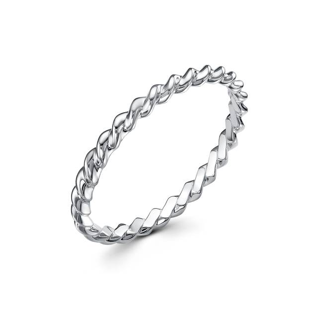 Обручальное кольцо из платины (056216)