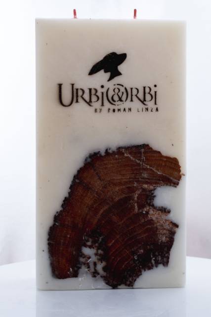 Интерьерная свеча "URBI&ORBI BURNOUT — РОМБ” 15ОО мл (061226)
