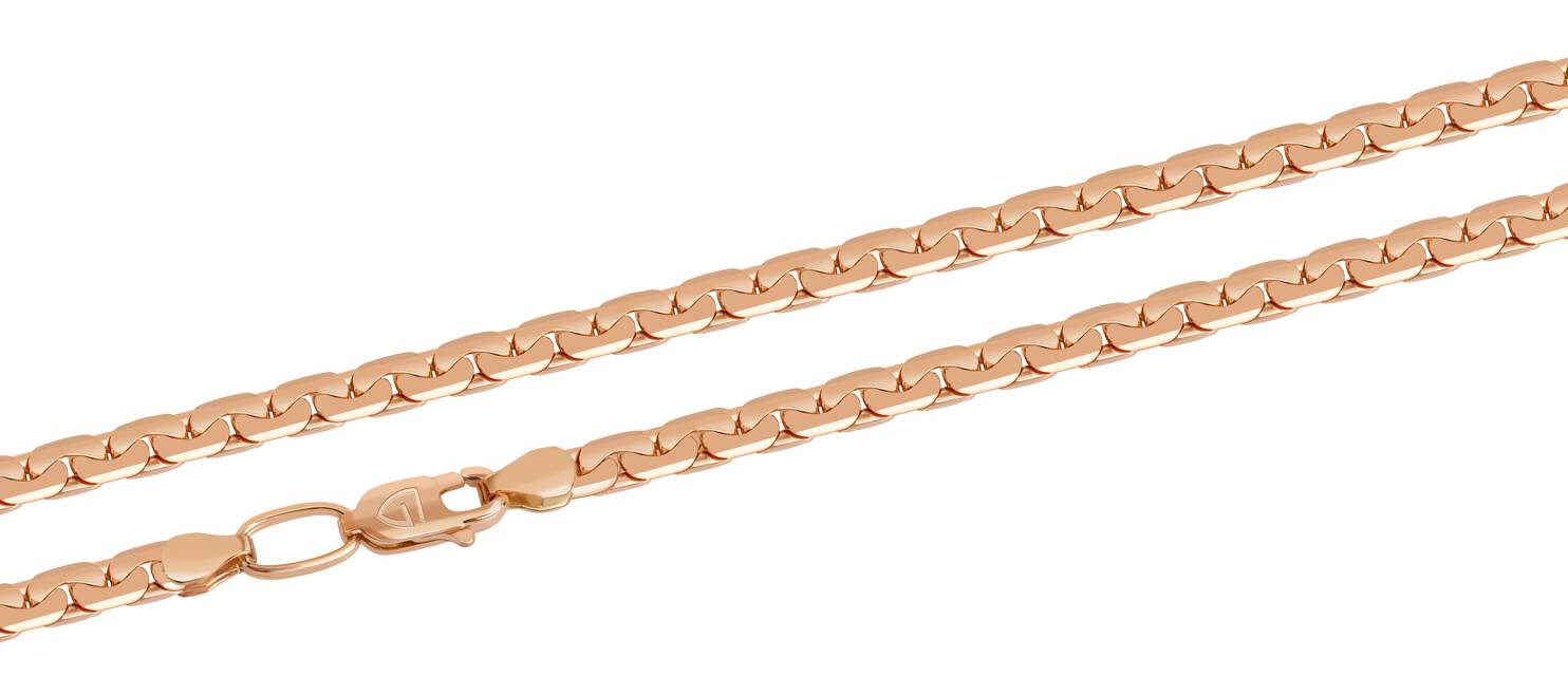Цепь из красного золота (042432)