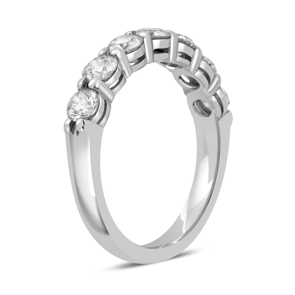 Кольцо из белого золота с бриллиантами (042371)