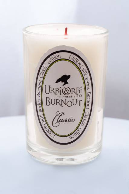 Ароматическая свеча “URBI&ORBI BURNOUT — КИПАРИС” 25О мл (061231)