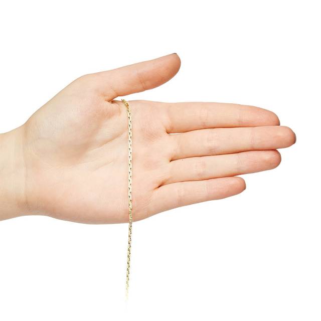 Цепь из жёлтого золота, плетение Якорное (045091)