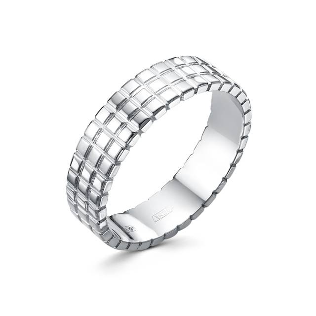 Обручальное кольцо из платины (056218)