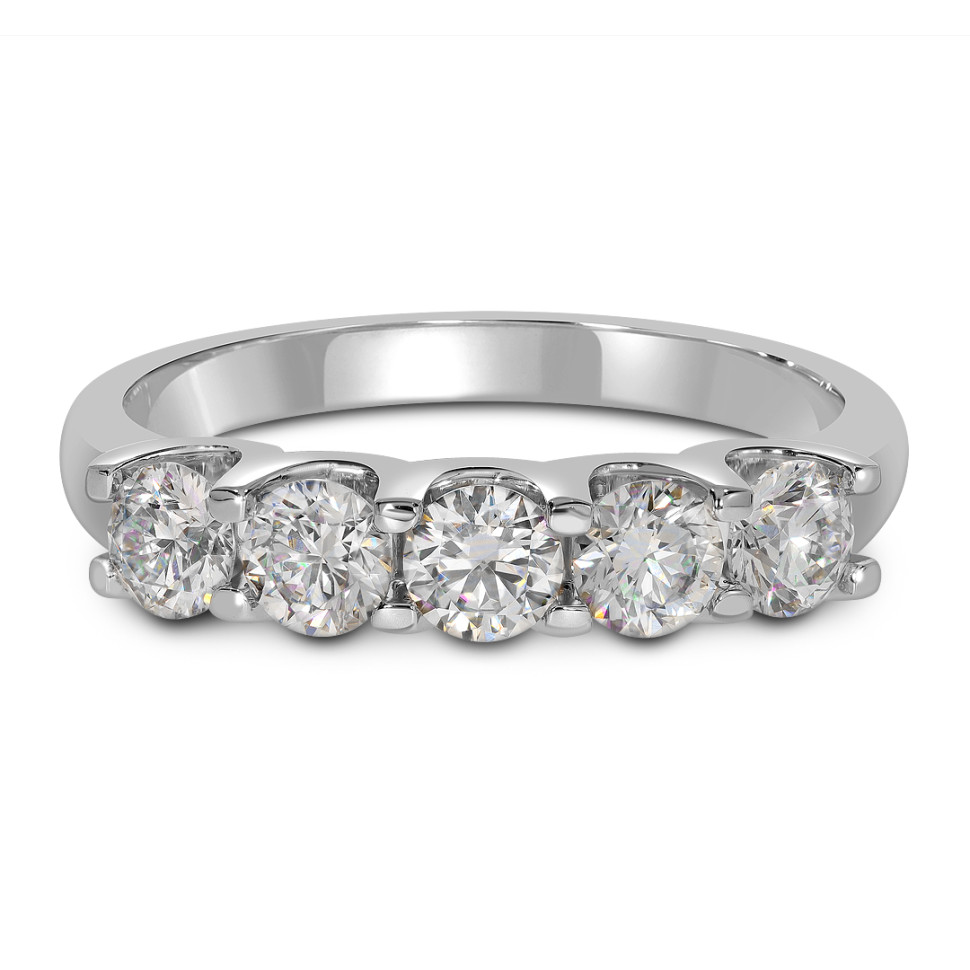 Кольцо из белого золота с бриллиантами (051996)