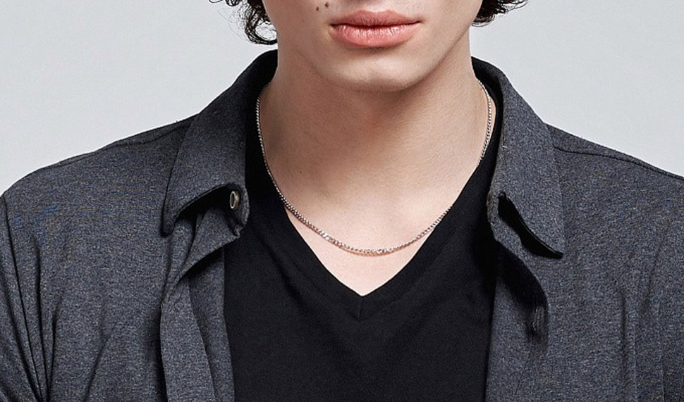 Цепь из белого золота (046061)