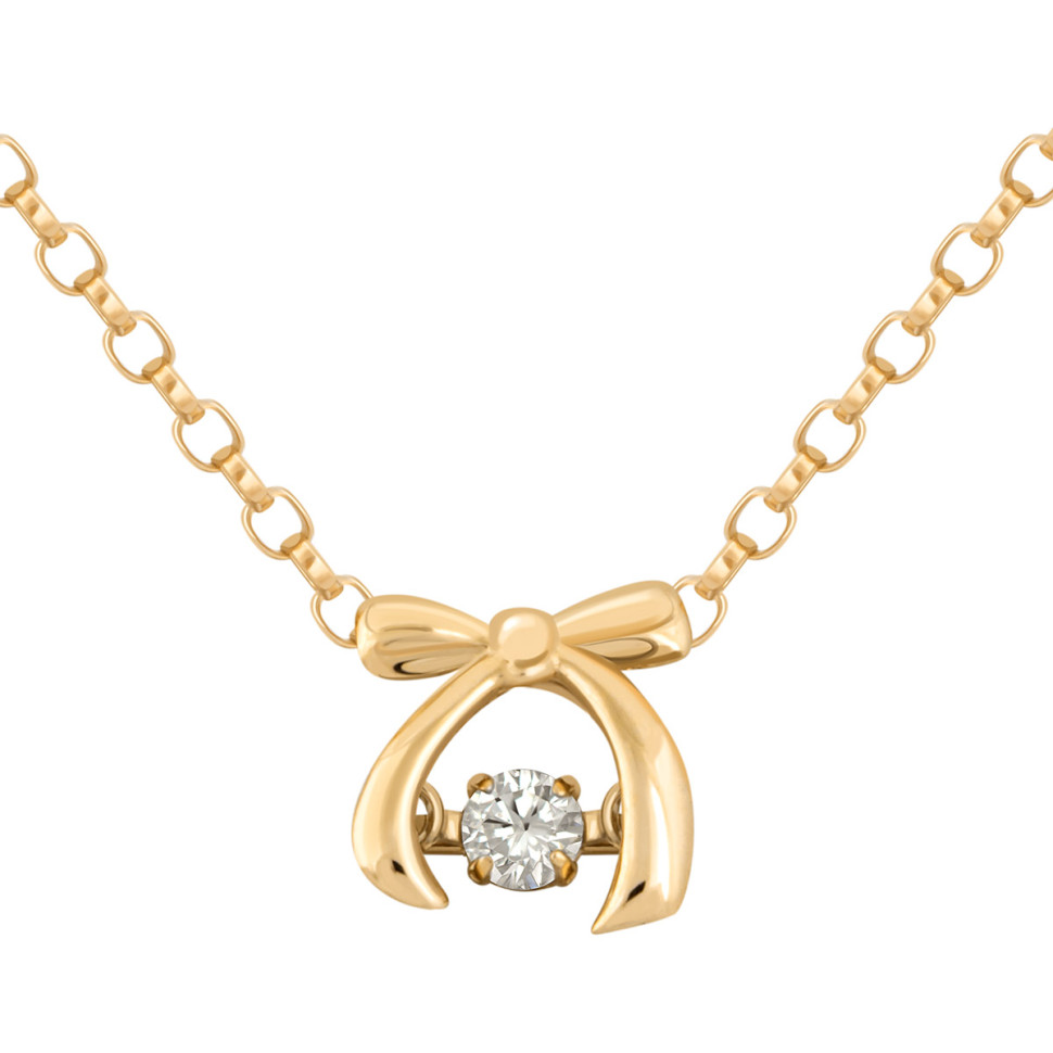 Колье из жёлтого золота с 