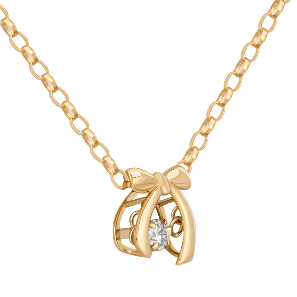 Колье из жёлтого золота с 