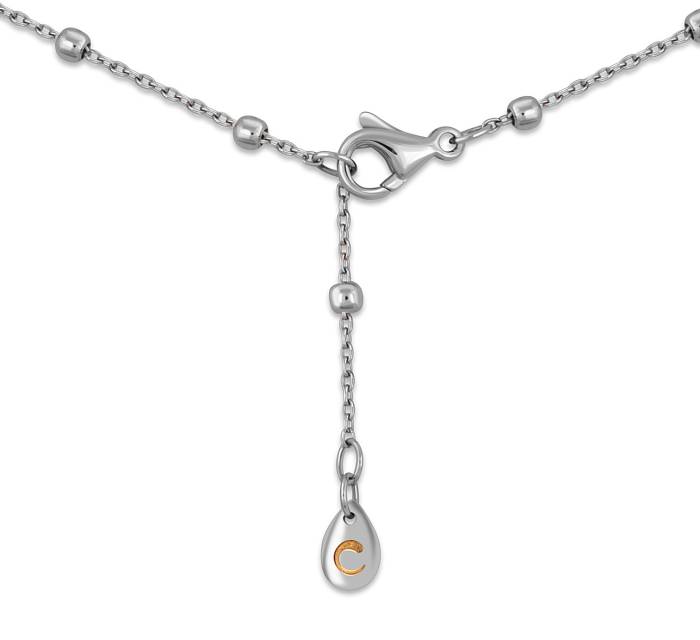 Колье из белого золота с бриллиантами "Crivelli" (051788)