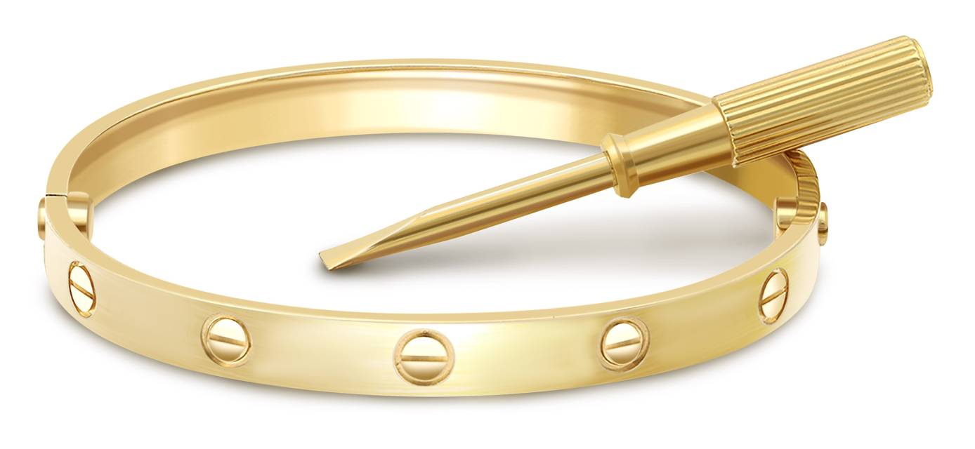 Браслет из жёлтого золота (051835)