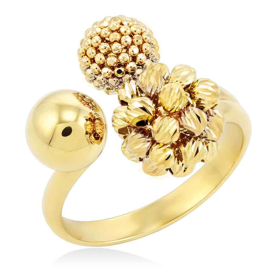 Кольцо из жёлтого золота (054280)