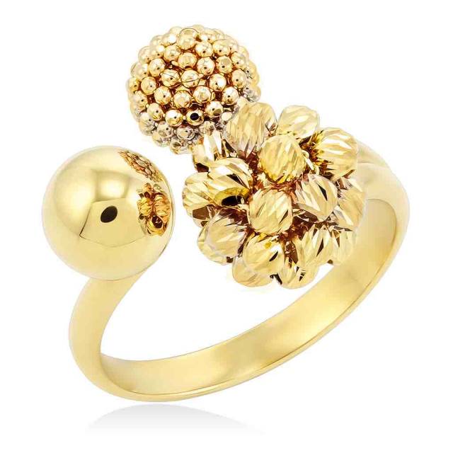 Кольцо из жёлтого золота (054280)