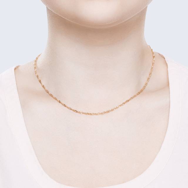 Цепь из красного золота (045859)