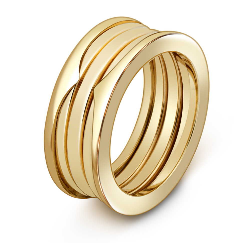 Обручальное кольцо из жёлтого золота (035257)