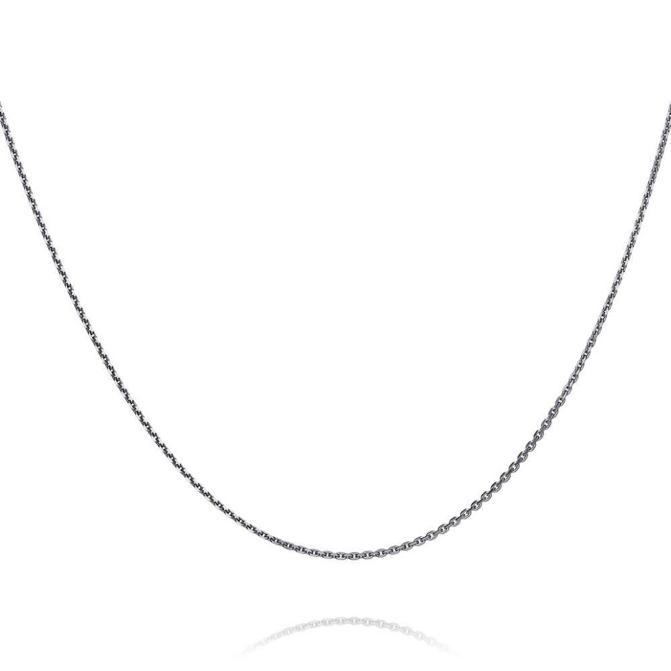 Цепь из белого золота, плетение Якорное (029494)