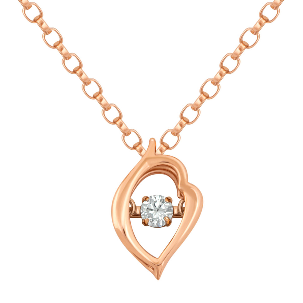 Колье из красного золота с 