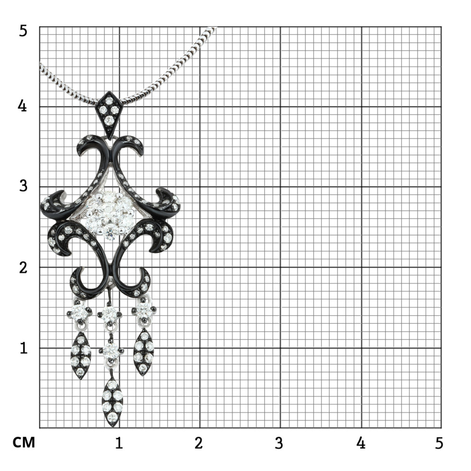 Колье с бриллиантами (012617)