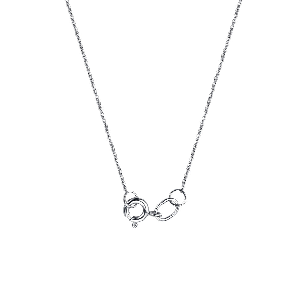 Колье из комбинированного золота с брилиантами (047210)