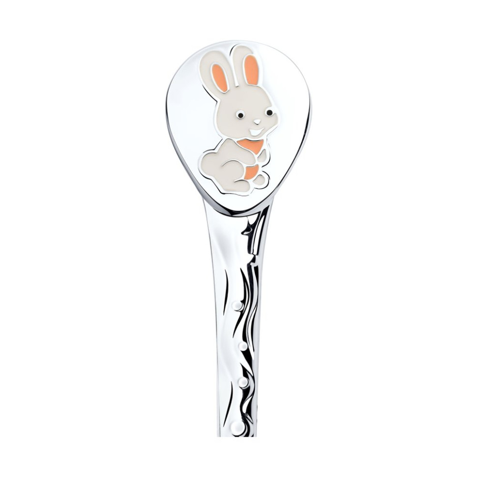 Ложка детская из серебра 925 пробы 