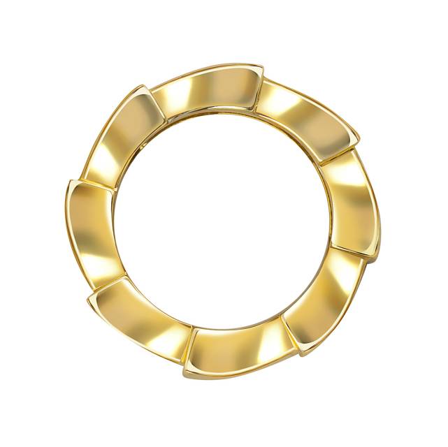 Кулон из жёлтого золота с бриллиантами (061344)