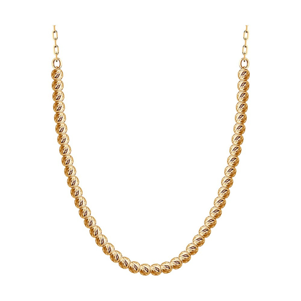 Колье из красного золота (045684)