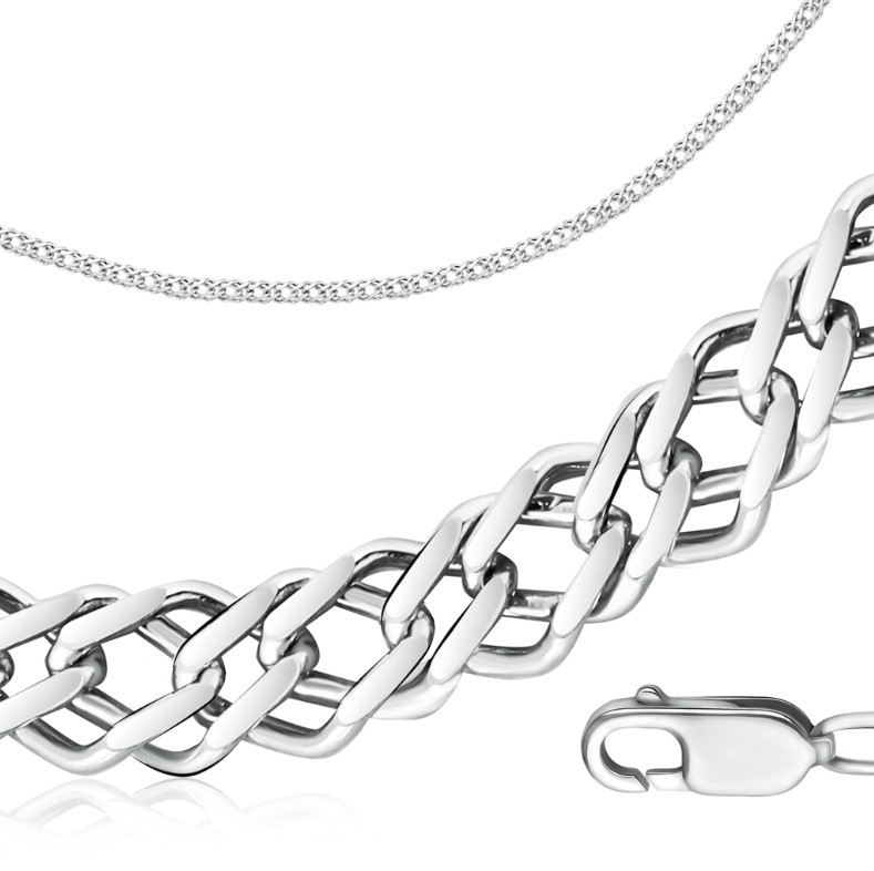 Цепь из платины, плетение 