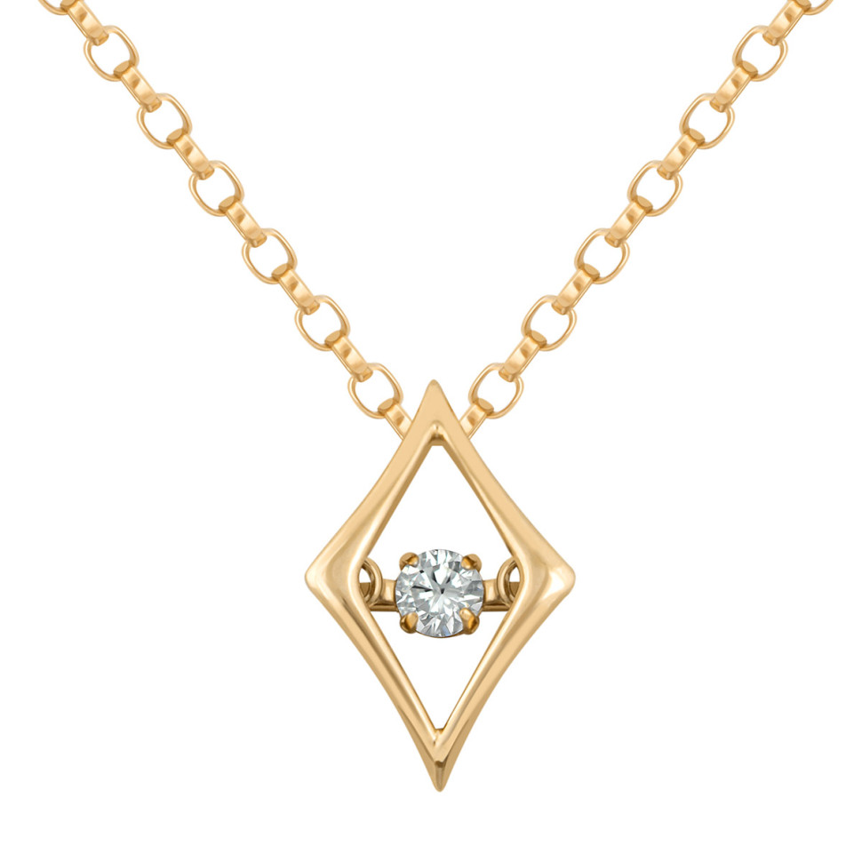 Колье из жёлтого золота с 